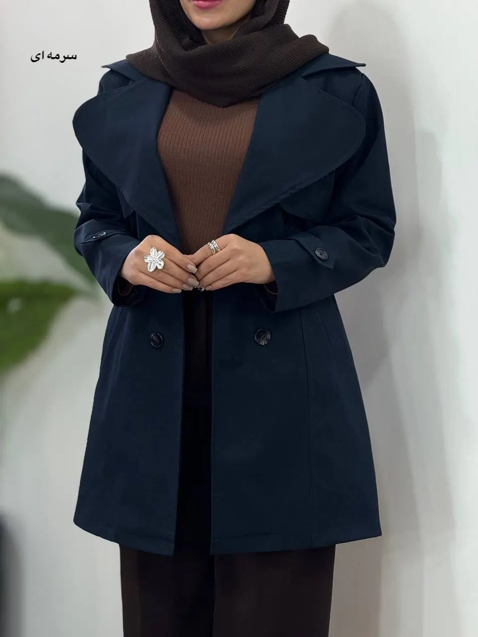 ترنچ کت آستردار پری رخ